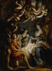 L'Adoration des bergers - Ecole de Peter Paul Rubens — visning af kunstværket
