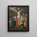 La Crucifixion - Peter Paul Rubens' Skole — indrammet kunstværk på væggen