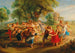 Les Paysans dansants - Ecole de Peter Paul Rubens — visning af kunstværket