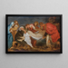 La Mise au tombeau - Ecole de Peter Paul Rubens — indrammet kunstværk på væggen