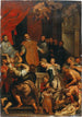 Les Miracles de Saint Ignace de Loyola - Ecole de Peter Paul Rubens — visning af kunstværket