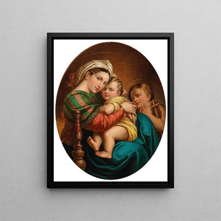 Follower of Raphael - Madonna Della Sedia.webp
