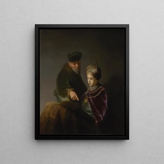 Follower of Rembrandt van Rijn - A Young Scholar and his Tutor.webp