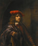Portrait af en ung mand - Rembrandt van Rijns skole — visning af kunstværket
