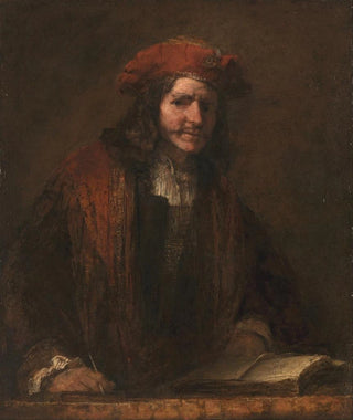 Follower of Rembrandt van Rijn - The Man with the Red Cap.webp