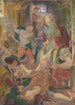Le Prisonnier de Chillon, der beder sine fanger om at begrave sin bror, hvor solen kan falde på hans grav - Ford Madox Brown — visning af kunstværket