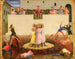 Sankt Côme og Sankt Damien og deres overlevende brødre ved bålet - Fra Angelico — visning af kunstværket