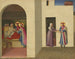 La guérison de Palladia par saint Côme et saint Damien - Fra Angelico — visning af kunstværket