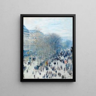 Boulevard des Capucines af Claude Monet