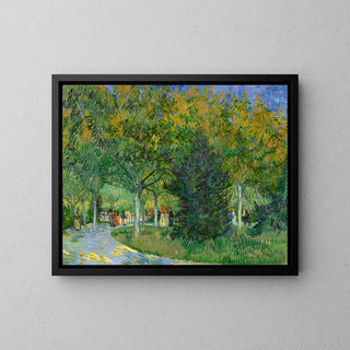 En allé i en offentlig have i Arles - Vincent Van Gogh