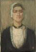 En hollandsk pige - Frances Hodgkins — visning af kunstværket