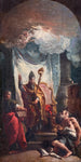 Quatre saints - Francesco Fontebasso — visning af kunstværket
