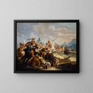 Francesco Fontebasso - Joshua Lets The Sun Stand Still In The Battle Of The Amorites.webp