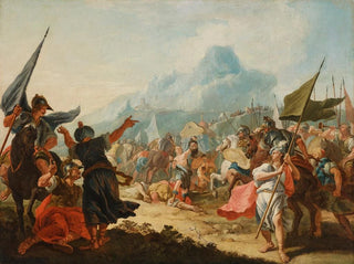 Le Triomphe de David - Francesco Fontebasso — visning af kunstværket
