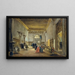 L'antichambre de la Sala del Maggior Consiglio - Francesco Guardi — indrammet kunstværk på væggen