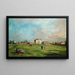 La Villa Loredan, Paese - Francesco Guardi — indrammet kunstværk på væggen