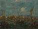 Venise fra Bacino di San Marco - Francesco Guardi — visning af kunstværket