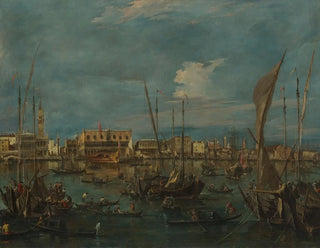 Venise fra Bacino di San Marco - Francesco Guardi — visning af kunstværket