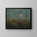 Venise fra Bacino di San Marco - Francesco Guardi — indrammet kunstværk på væggen