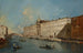 Venise, Rio dei Mendicanti mod nord med San Lazzaro dei Mendicanti kirke - Francesco Guardi — visning af kunstværket