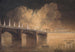 Fest for den generelle fred givet i Paris den 18. Brumaire år 10, belysning af Pont de la Place de la Concorde - Francesco Piranesi — visning af kunstværket