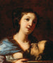 Salomé-maleri med Sankt Johannes Døber-hovedet - Francesco Rosa — visning af kunstværket