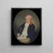 William Wheatley - Francis Alleyne — indrammet kunstværk på væggen