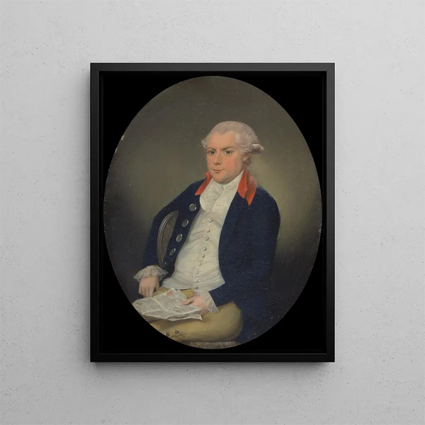 William Wheatley - Francis Alleyne — indrammet kunstværk på væggen
