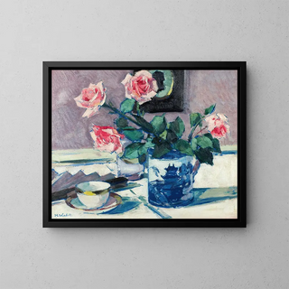 Francis Campbell Boileau Cadell - Pink Roses.webp
