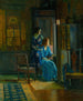 Ved vinduet - Francis Coates Jones — visning af kunstværket
