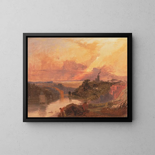 Francis Danby - The Avon Gorge at Sunset.webp