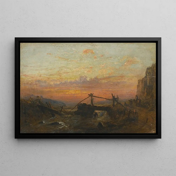 Francis Danby - The Broken Bridge.webp