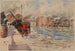 Le canal de la Villette, 19e arrondissement - Francis Garat — visning af kunstværket