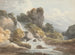 Faldende vandfald - Francis Nicholson — visning af kunstværket