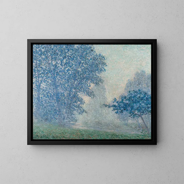 Lever du soleil dans la brume à Montigny - Francis Picabia — indrammet kunstværk på væggen