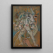 Ligustri - Francis Picabia — indrammet kunstværk på væggen