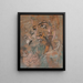 Myrte - Francis Picabia — indrammet kunstværk på væggen
