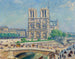 Notre-Dame under solens indflydelse - Francis Picabia — visning af kunstværket