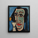 Pote spansk - Francis Picabia — indrammet kunstværk på væggen