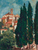 Uden titel maleri Saint-Paul-de-Vence - Francis Picabia — visning af kunstværket
