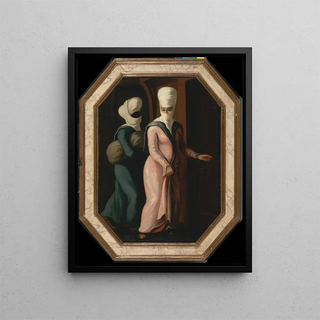 Francis Smith - A Turkish Lady Going with her Slave to the Bath.webp