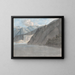 Vue du lac de Côme avec le mont Leoni - Francis Towne — indrammet kunstværk på væggen