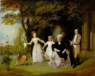 La familie Wilkinson - Francis Wheatley — visning af kunstværket