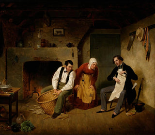 Le Spéculateur - Francis William Edmonds — visning af kunstværket