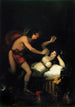 Allegori af Kærlighed, Cupido og Psyke - Francisco de Goya — visning af kunstværket