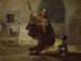 Le bror Pedro slår El Maragato med riffelkøllen - Francisco de Goya — visning af kunstværket