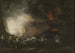 Brand på et hospital - Francisco de Goya — visning af kunstværket