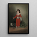 Manuel Osorio Manrique de Zuñiga 1784-1792 - Francisco de Goya | Reproduction — indrammet kunstværk på væggen