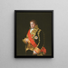 Portrait af general José Manuel Romero - Francisco de Goya — indrammet kunstværk på væggen
