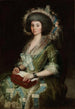 Portrait af Señora Cen Bermudez - Francisco de Goya — visning af kunstværket